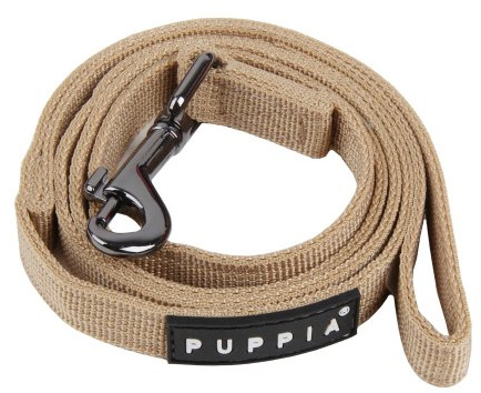 Puppia Two Tone Lead L Beige
