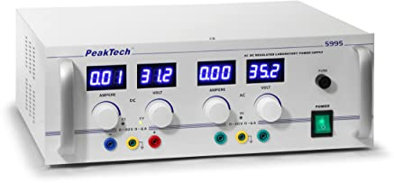 AC/DC varilla Fuente de alimentación de laboratorio 0-30 V/0-6 A