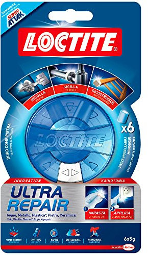 Adesivo epossidico bicomponente in pasta modellabile HENKEL LOCTITE 1592662 6x5g