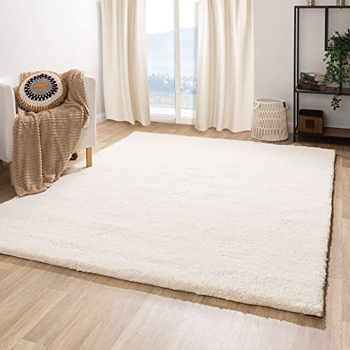 Steffensmeier Berber Teppich Rabat, Schurwolle 15/15 Simple knüpfung, aus marokko, Größe: 70x140 cm