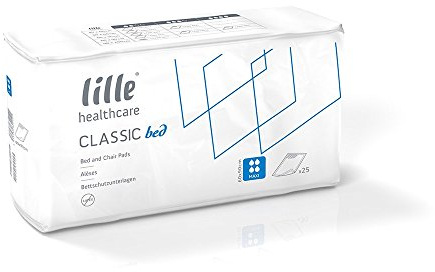 Lille Healthcare Classic Disposable Bed Pads 60x90cm - Maxi (1780ml) - Case Saver (4 Packs of 25)