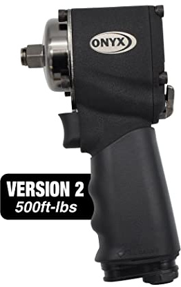 Astro Pneumatic Tool 1822 ONYX 1/2 Nano Impact Wrench v2-500ft/lb