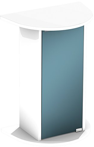 Tetra AquaArt Aquarienunterschrank, speziell für Tetra AquaArt Explorer Line 30/60 Liter Aquarien mit gewölbter Frontscheibe, Farbe: Weiß, 1 Stück (1er Pack) | Speziell für Tetra AquaArt Explorer Line 30/60 Liter Aquarien | Farbe: Weiß