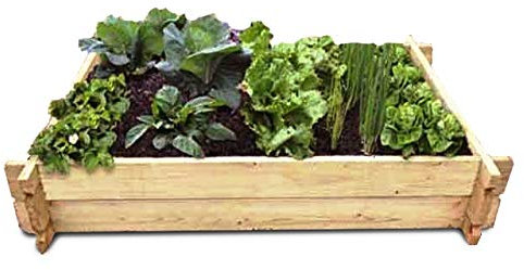 Quickcrop Raised Garden Bed Easy Assembly 6ft x 3ft (11in High)