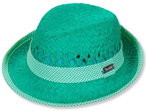 Sterntaler - Mädchen Strohhut Mädchenhut, grün - 49grün