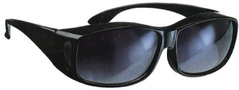 PEARL Überziehbrille: Überzieh-Sonnenbrille Day Vision für Brillenträger, UV 380 (Übersonnenbrille, Überziehbrille Herren, Sonnenbrillen Normale Brillen)