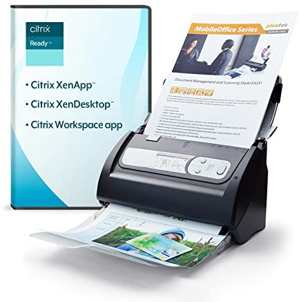 Plustek SmartOffice PS286 Plus Duplex Dokumentenscanner Schwarz, Silber