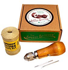 Speedy Stitcher Unisex Sew110 Feste Klinge Jagdmesser Outdoor Camping, Schwarz, Einheitsgröße EU