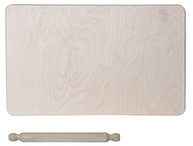 Spianatoia con mattarello 58x38 cm.