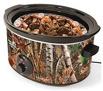 Open Country SC-8017 Slow Cooker, 8 Quart, Woodland Birch Camo