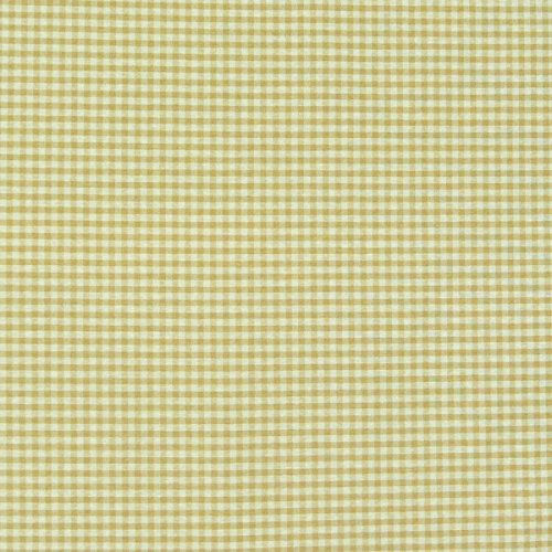 Dekostoff Meterware Dobby Landhausstoff Karostoff kariert beige weiß 140 cm