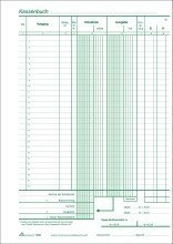 RNK Verlag Kassenbuch mit MwSt.-Spalte, zum Durchschreiben - A4, 2 x 40, SD, MP