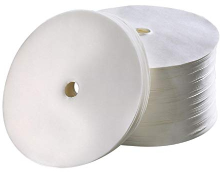 250 filtres papier ronds 245mm