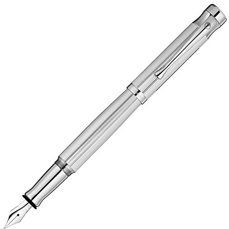 WaldMann Füllhalter Tango, Sterling Silber, Feder:mittel (M)