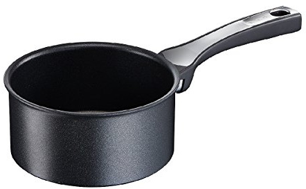 Tefal Expertise - Cazo de Aluminio de 16 cm y 1.5 L de Capacidad, Antiadherente con Extra de Titanio, aptas para Todo Tipo de cocinas Incluido inducción