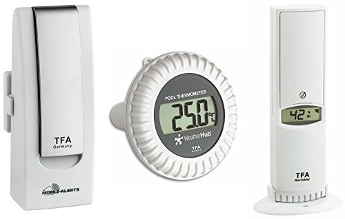TFA Dostmann Weatherhub SmartHome Pool-Set 30 TFA 31.4000.02.30 Pool-Temperatur Kontrolle Teichüberwachung