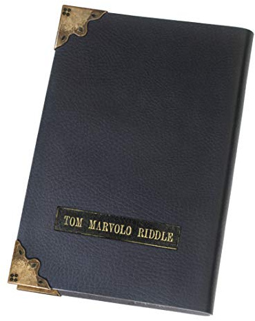 Noble Collection Tagebuch, Design: Harry Potter Tom Marvolo (Vorlost) Riddle Horkrux-Tagebuch