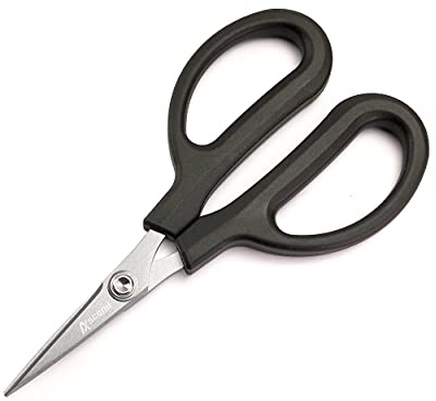 Ascend Tools 6-1/4 inch Carbon Steel Shears - Kevlar, Dyneema, Vectran, Spectra, Technora, Nomex, Innegra, Dacron, Fiberglass, Carbon Fiber, Fiber Optic Kevlar Shears