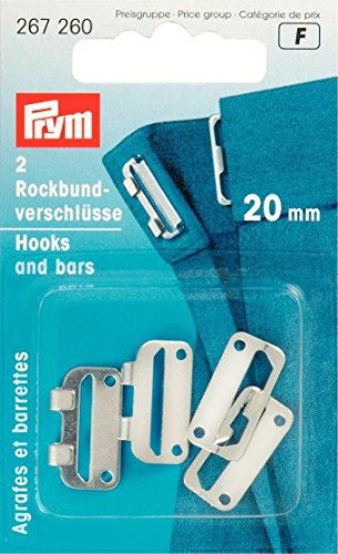 PRYM - Prymrock -Bundstahl -Stahl Silber (20 mm) - 1 Stück
