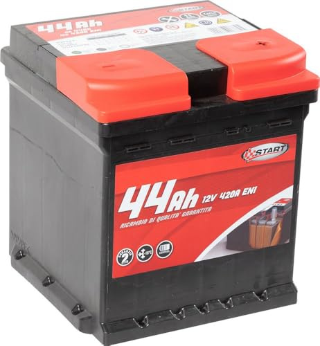 Start Bilbatteri 44AH 12V 420A positiv pol höger L0 kassett