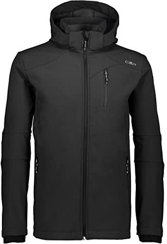 CMP Men's Softshell Jacket with Hood and Zip
