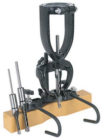 Sealey Ma10 Wood Mortising Attachment 40-65Mm with Chisels