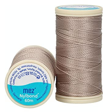 MEZ Nähgarne, 100% Nylon, 7530, 60m, 4505060-07530
