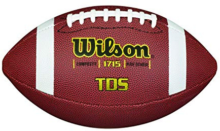 Wilson Tds Composite Official Balón, Unisex Adulto, marrón, L