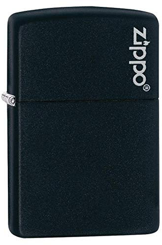 Zippo 1290005 Feuerzeug 218Zl Black Matte with Logo