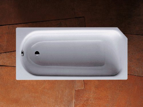 Kaldewei Badewanne aus Stahl Advantage Saniform V1 362-1, rutschfest, 1600 x 700 mm, Alpinweiß