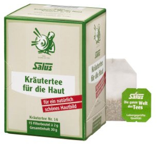 Salus Kräutertee für die Haut Nr. 14, 3er Pack (3 x 30 g)