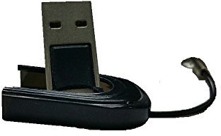 REY Adaptador Lector Tarjeta Micro SD a USB Portátil, Color Negro