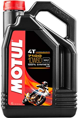 Motul Motorradmotorenöl 7100, 10W60, 4-Takt, 4 l