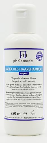 PH 8, 2 Basisches Haarshampoo, Sanfte Pflege mit Bashampoo, pH-Cosmetics, 250 ml