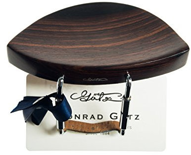 Conrad Götz ZK-4255 Kaufmann Kinnhalter für Violine 4/4, Tamarind (zertifizierter Holzursprung), 10.5 x 6.1 x 1.5 centimetres