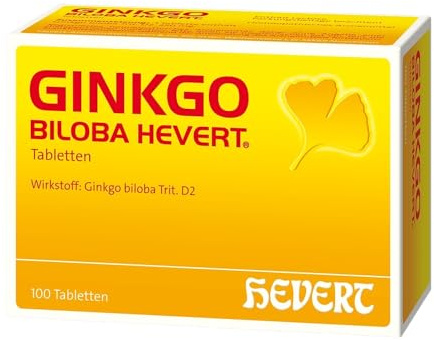 Ginkgo biloba Hevert, 100 St. Tabletten | mit einem Auszug aus erntefrischen Ginkgoblättern