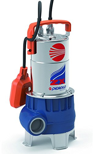 POMPA Sommergibile VORTEX Acque Sporche 0,7Hp ZX m1B/40 Galleggiante 5 Pedrollo