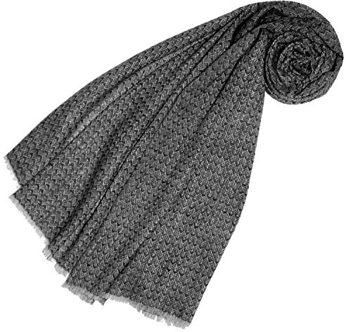Lorenzo Cana Pashmina Schal Schaltuch 100% Kaschmir flauschig leicht Stola Umschlagtuch Kaschmirschal Kaschmirtuch Kaschmirpashmina Naturfaser 78320