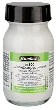 Schmincke Rubbelkrepp Maskierflüssigkeit neutral 100 ml, 50 300 055