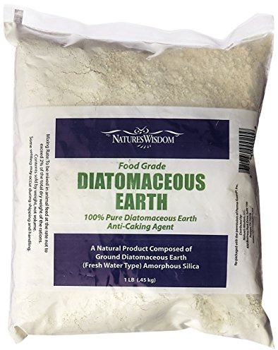 Natures Wisdom NW020 Food Grade Diatomaceous Earth 1-Pound