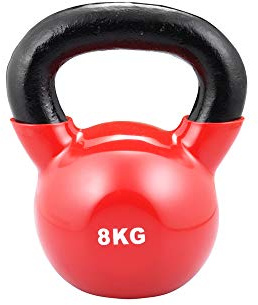 Trendy Sport Trfo8 Unisex Erwachsene Kettle Bell, Gewicht 8 kg, Farbe Kettel Bell - Orange, Einheitsgröße