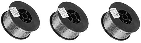 3 x 1KG Fülldraht 0,8mm SCHWEIßDRAHT MIG/MAG - 3 Rollen - ohne Gas E71T-1 FLUX CORE