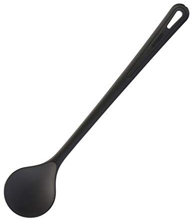Westmark Rühr-/Kochlöffel, Kunststoff, 30.2 x 5.8 x 1.1 cm, Gentle, Schwarz, 28842270