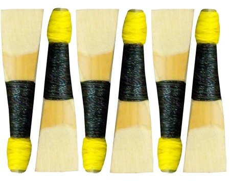 House of Highland 77 Bagpipe Chanter cane Reeds 6 Pcs Black