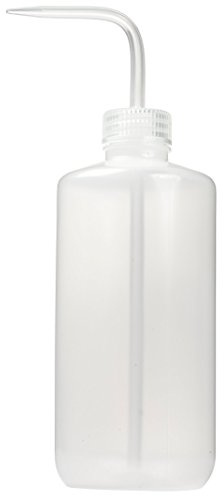 neoLab Low-Density-Polyethylen Spritzflaschen mit Sicherheitsventil, 500mL Kapazität, Transparent (Milchig), 77mm Durchmesser, 3 Stück
