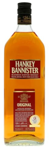 Hankey Bannister Blended Scotch Whisky (1 x 1,0l) - Original schottischer, vollmundiger Whisky mit 40% vol.