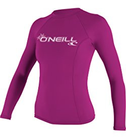 O'Neill Wetsuits Wms Basic L/S Crew Muta da Donna, Protezione UV