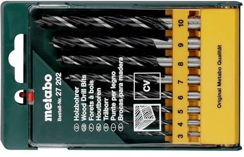 Metabo 627202000 Holzbohrer-Kassette 8-teilig