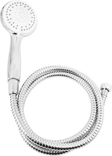 Cornat Brause-Set Carballo - Handbrause 100 mm - 5 Strahlarten: Normal-, Soft und Massagestrahl - Anti-Kalk und Wasserspareinsatz - 150 cm Brauseschlauch / Set für Dusche und Badewanne / SA330795 | 5 Strahlarten: Normal-, Soft und Massagestrahl – Anti-Kalk und Wasserspareinsatz – 150 cm Brauseschlauch – einfache Montage