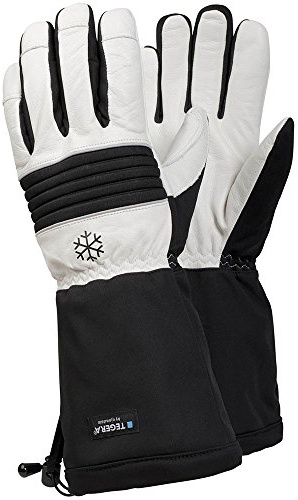 Ejendals Lederhandschuh Tegera 595, Größe 11, 1 Stück, schwarz/weiß, 595-11